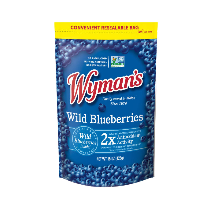 Wymans - Fruit Wild Blueberries, 15oz