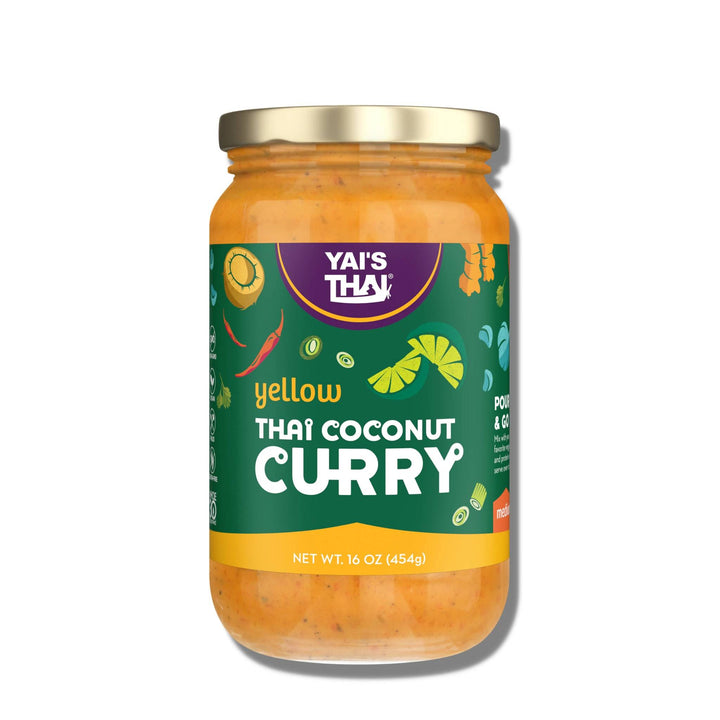 YAIS THAI: Thai Coconut Curry Yellow, 16 oz
 | Pack of 6 - PlantX US