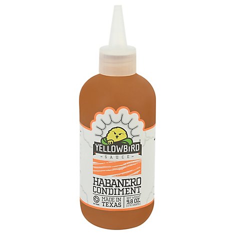 Yellowbird Sauce - Chili Habanero, 9.8oz | Pack of 6 - PlantX US
