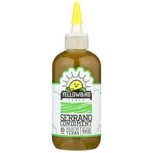 Yellowbird Sauce - Chili Serrano, 9.8oz | Pack of 6
