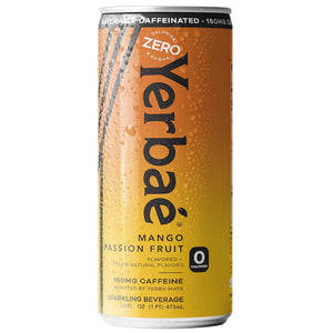 Yerbae - Mango Passion Fruit Sparkling Water, 16 oz  | Pack of 12