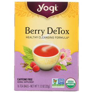 Yogi Tea - Berry Detox Tea, 16 Bags, 1.1oz