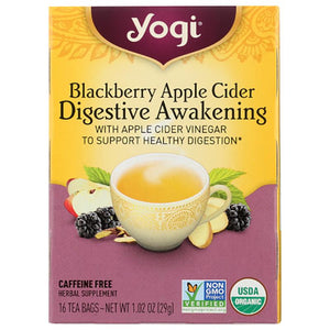 Yogi Tea - Blackberry Apple Cider Digestive Awakening, 16 Bags