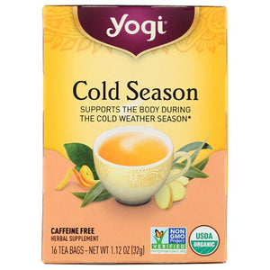 Yogi Tea - Cold Season Relief, 16 Bags, 1.1oz