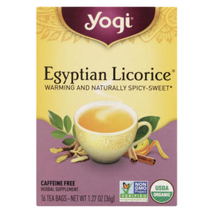 Yogi Tea - Egyptian Licorice,1.27oz