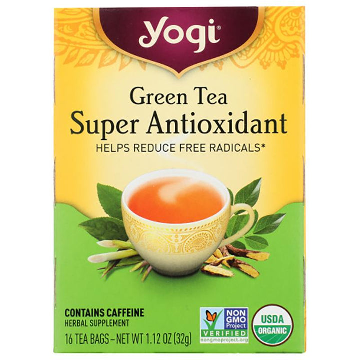 yogi green tea super antioxidant tea
