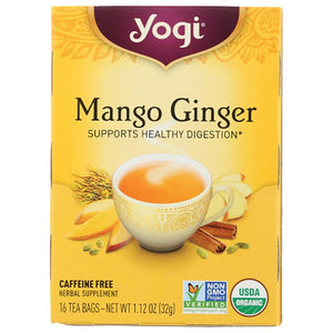 Yogi Tea - Mango Ginger, 16 Bags, 1.1oz