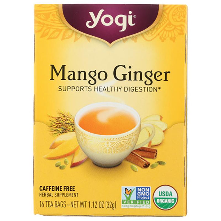 yogi mango ginger tea