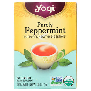 Yogi Tea - Purely Peppermint, 16 Bags, 1.1oz