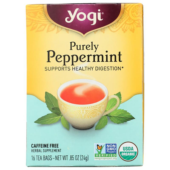 purely peppermint tea