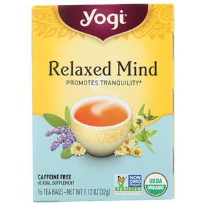 Yogi Tea - Relaxed Mind, 16 Bags, 1.1oz