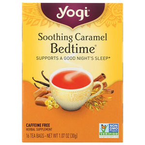 Yogi Tea - Soothing Caramel Bedtime, 16 Bags, 1.1oz