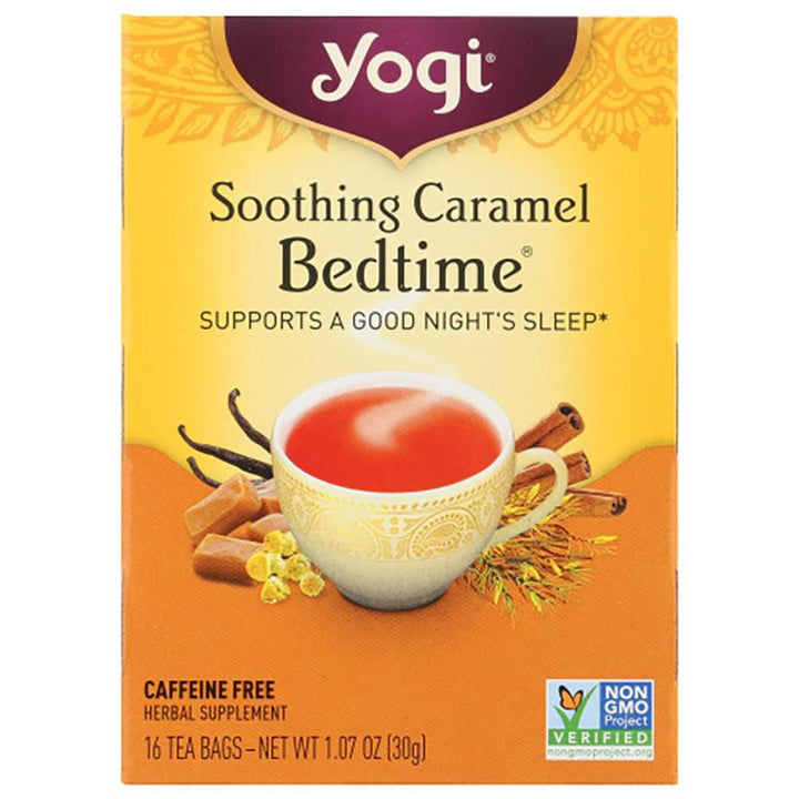 yogi soothing caramel bedtime tea