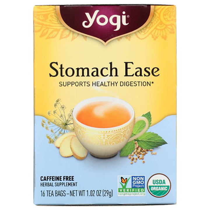 Yogi Tea - Stomach Ease, 16 Bags, 1.1oz – PlantX US