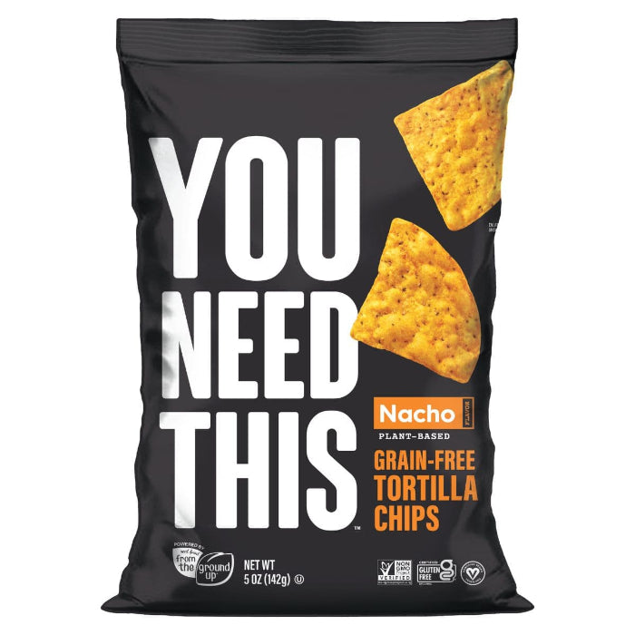 You Need This - Nacho Grain-Free Tortilla Chips, 5 oz