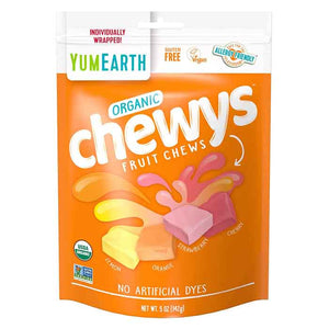 Yum Earth - Organic Chewys Fruit Chews, 5oz