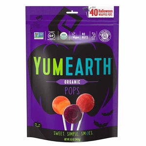 YumEarth - Organic Halloween Pops | Pack of 18