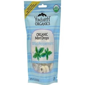 Yumearth - Organic Wild Peppermint Hard Candy, 3.3 oz | Pack Of 6