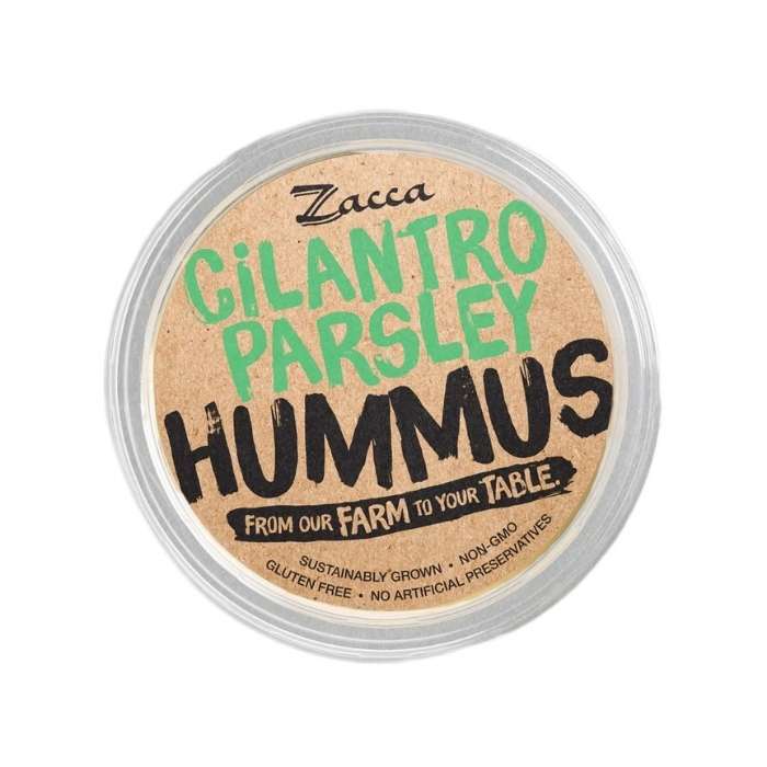 Zacca Hummus - Hummus Cilantro Parsley