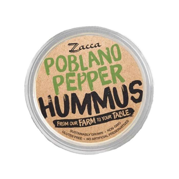 Zacca Hummus - Hummus Poblano Pepper