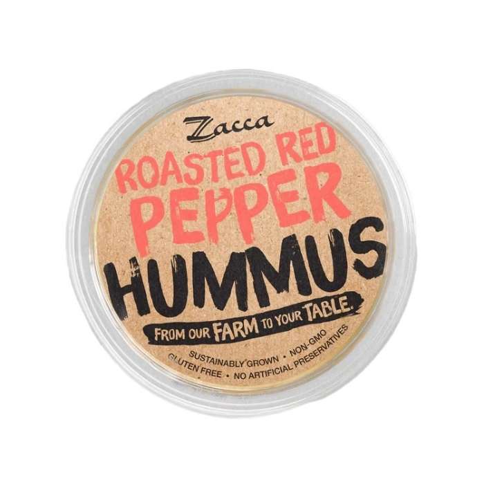 Zacca Hummus - Hummus Roasted Red Pepper
