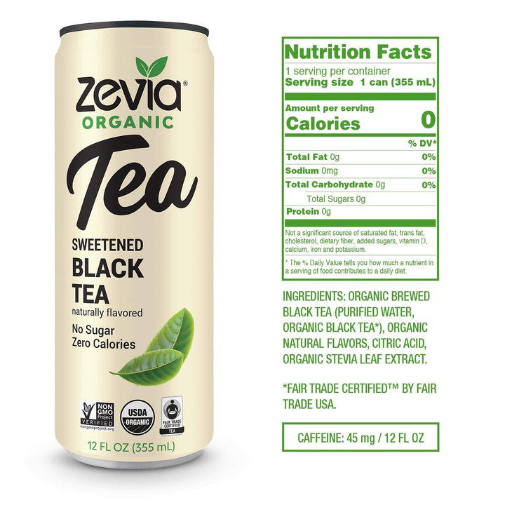 Zevia-Black Tea