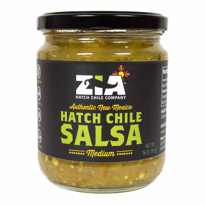 Zia Hatch Chile Company - Hatch Chile Salsa (Hot), 16oz