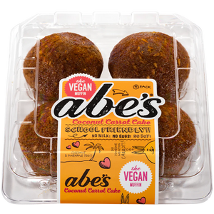 Abe's - Coconut Carrot Cake, 4 Pack | Pack of 12
