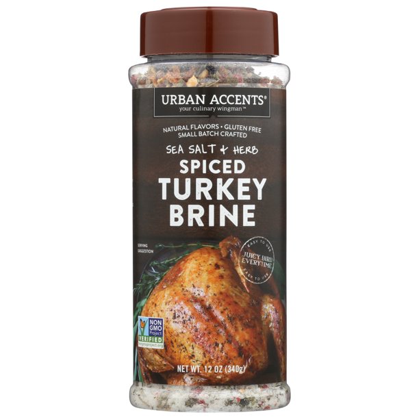 Urban Accents Sea Salt + Herb Spiced Turkey Brine, 12 OZ
 | Pack of 6 - PlantX US