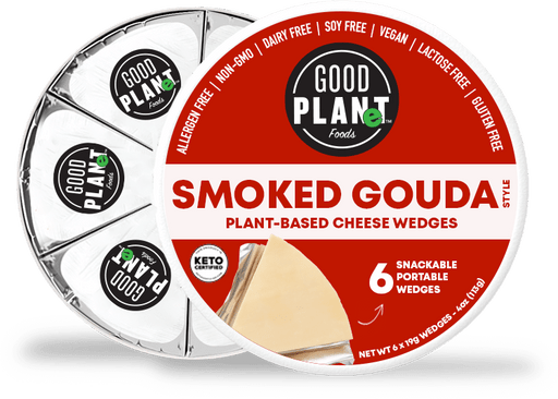 Good Planet Foods - Plant Based Cheese Wedges, 4oz | Multiple Flavors - PlantX US