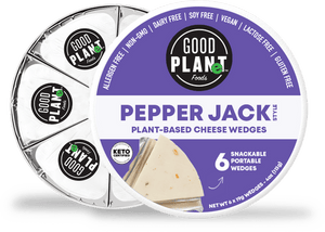 Good Planet Foods - Plant Based Cheese Wedges, 4oz | Multiple Flavors