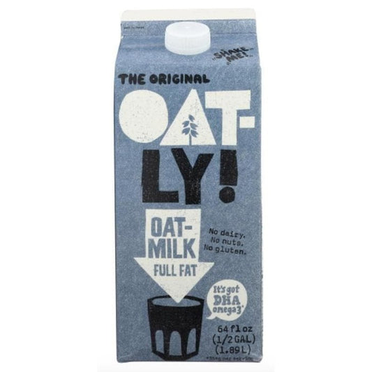 Oatly - Oat Milk - Full Fat, 64fo (Pack of 6)