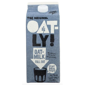 Oatly - The Original Oatly Oat Milk Full Fat, 64oz