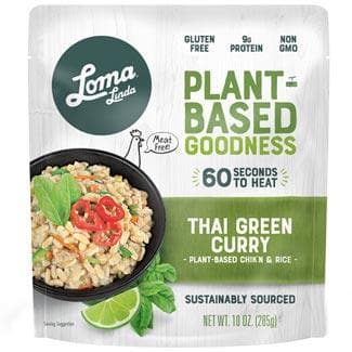 Thai Green Curry with Chik'n and Rice by Loma Linda - Vegan Essentials Online Store