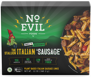 No Evil Foods - The Stallion: Italian Sausage, 12oz